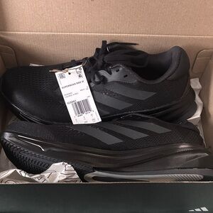 Adidas SuperNova Men's Black Athletic Running Sneakers